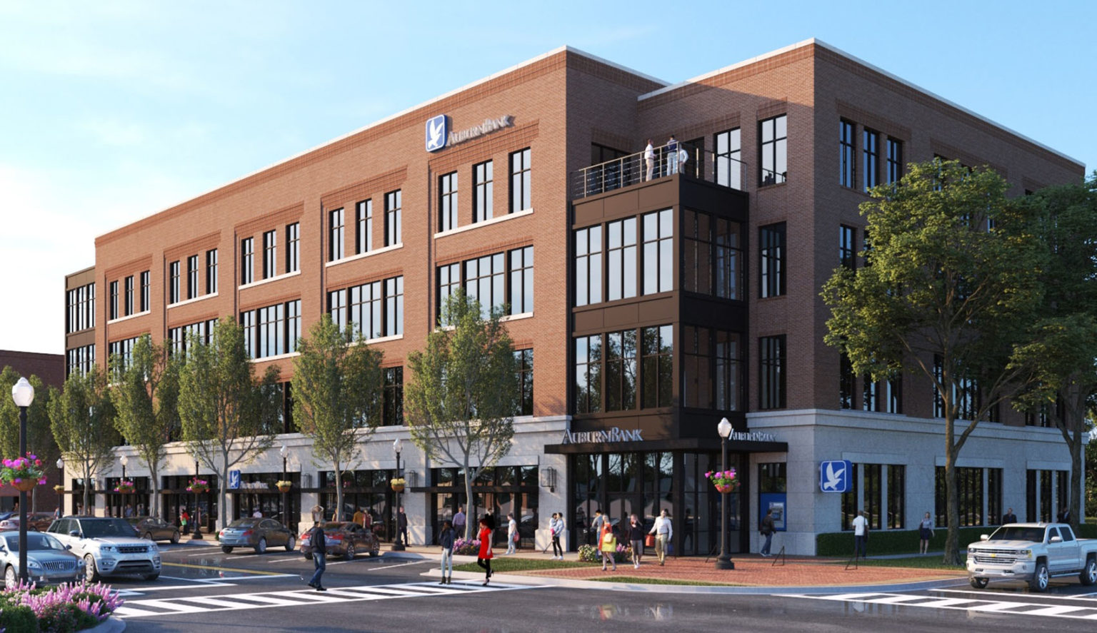 TAYLOR & MATHIS TO REDEVELOP AUBURNBANK SITE IN DOWNTOWN AUBURN, AL