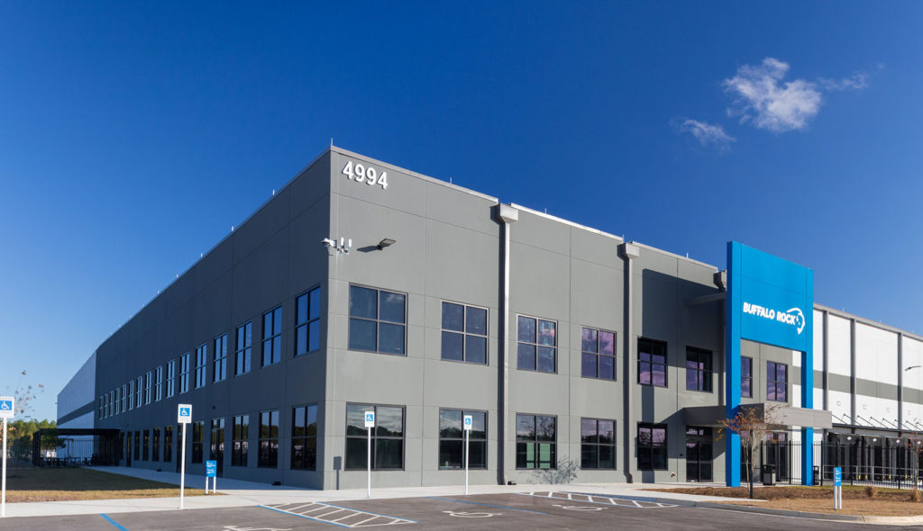 Taylor & Mathis Completes Build-To-Suit Distribution Facility for Buffalo Rock Company